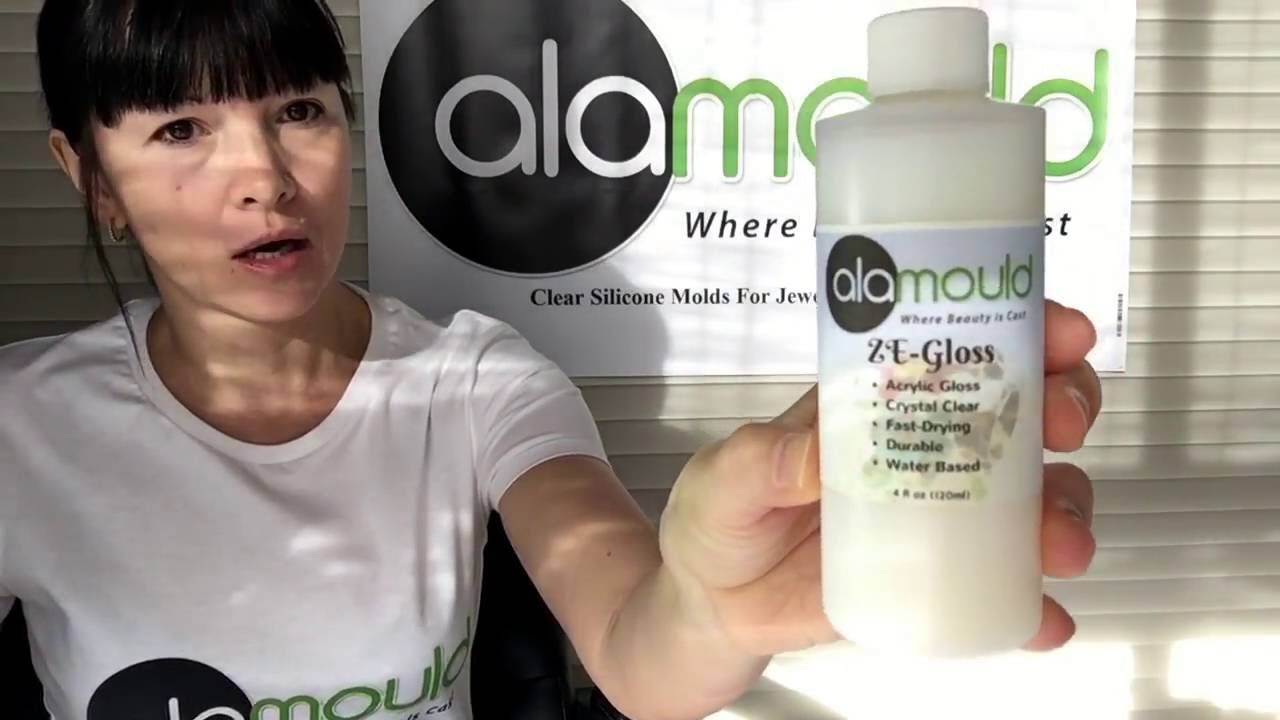 Alamould ZE-Gloss. How to make resin items shine like a glass.