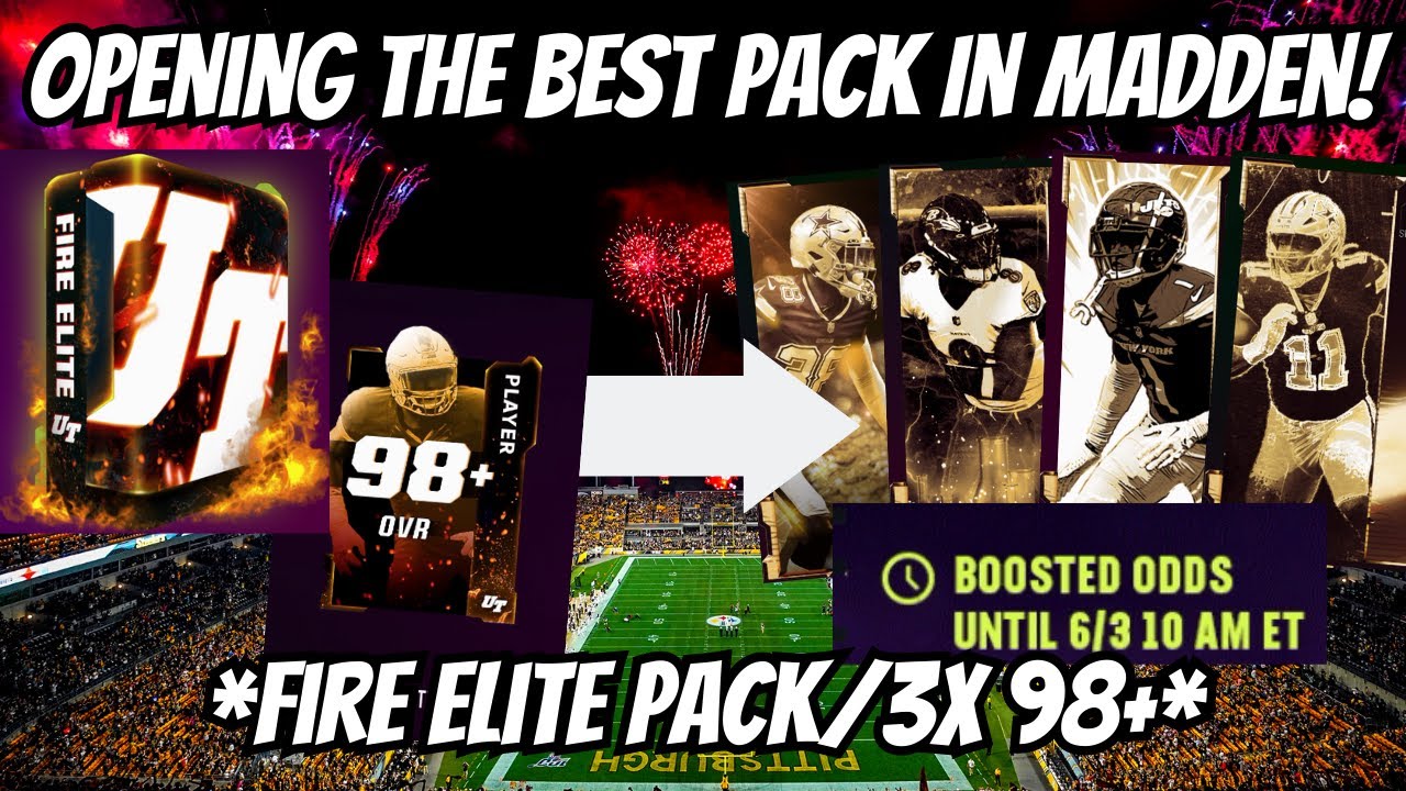 Opening the BEST Pack in Madden with BOOSTED ODDS!