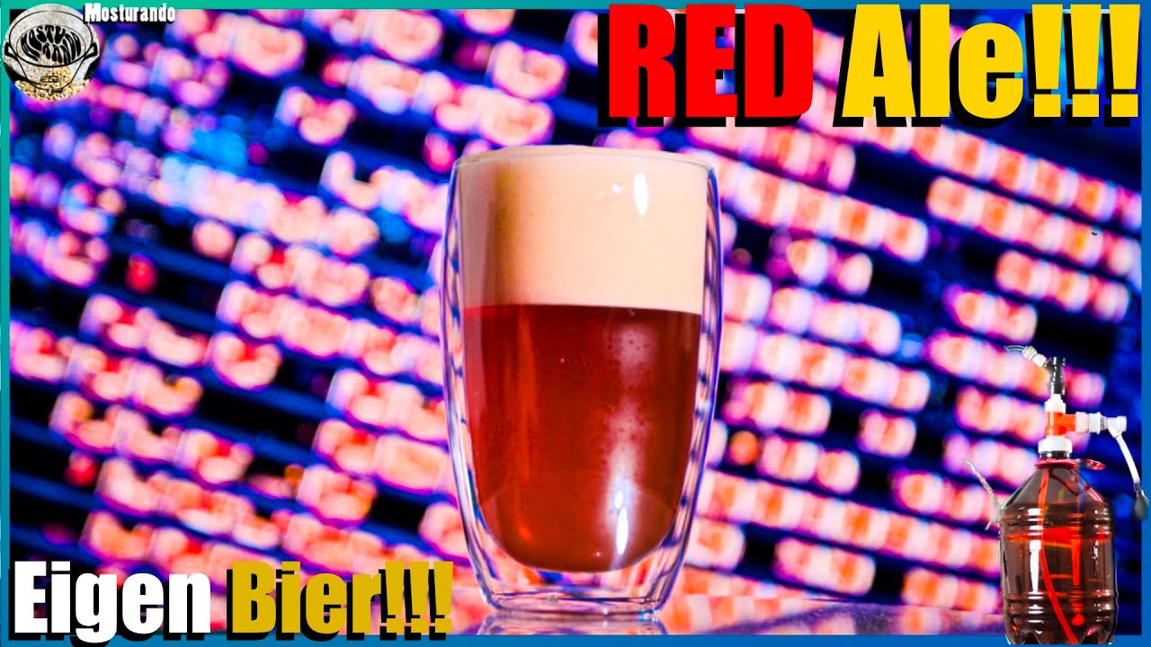 RED ALE Eigen Bier!! A LENDÁRIA receita de 3 estilos!!!!