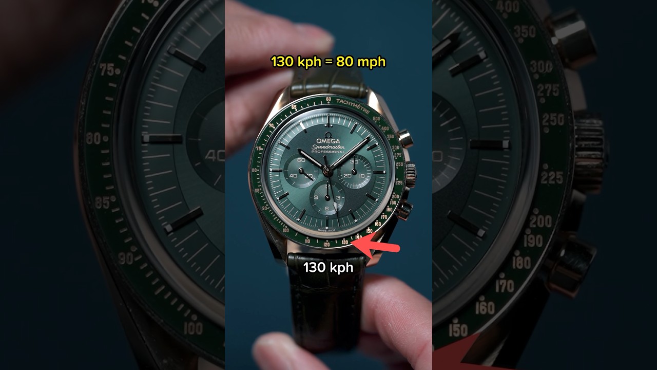 HOW to Use a Tachymeter on a Chronograph ⏱️