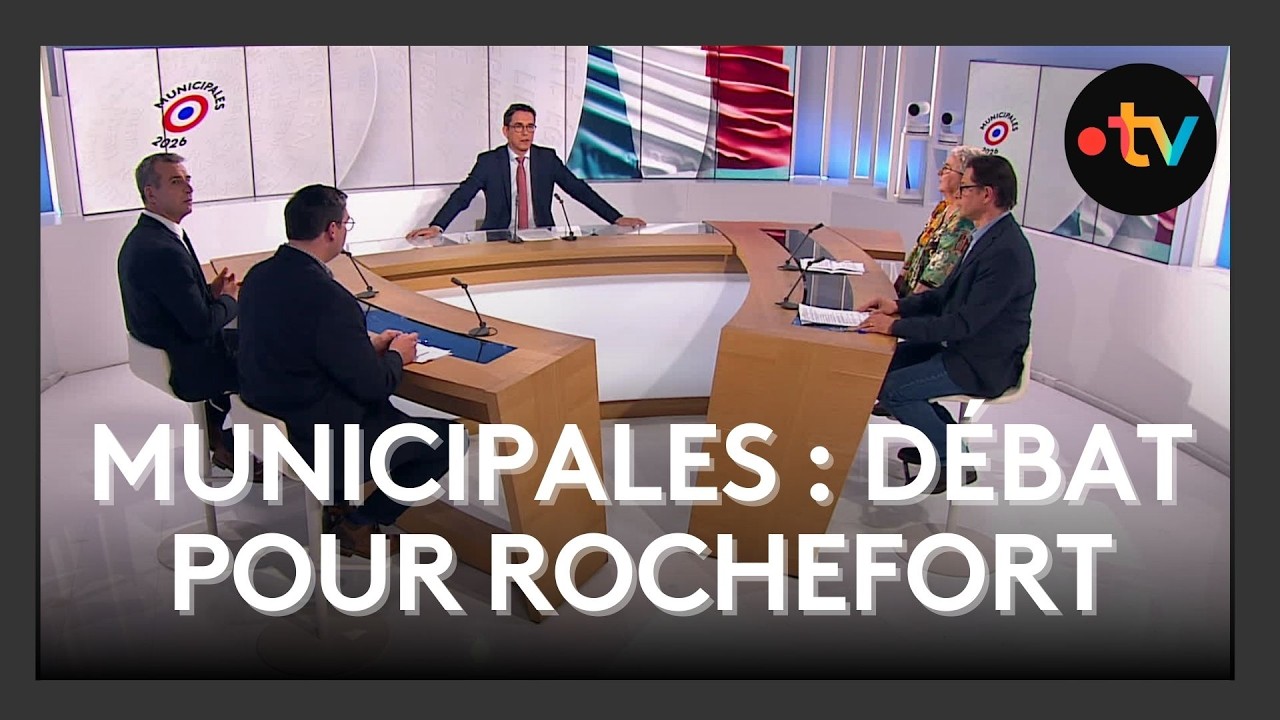 Débat des municipales à Rochefort: 4 candidats