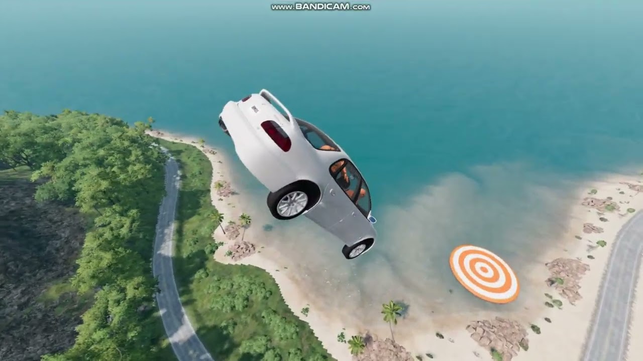 Beaming drive ski jumping