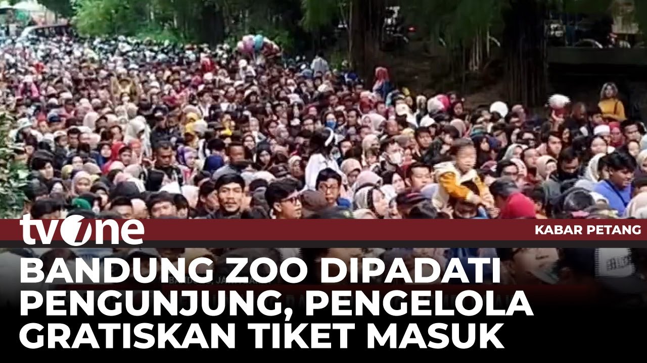 Wisata Bandung Zoo Membludak, Pengunjung Rela Antre Berjam-jam | Kabar Petang