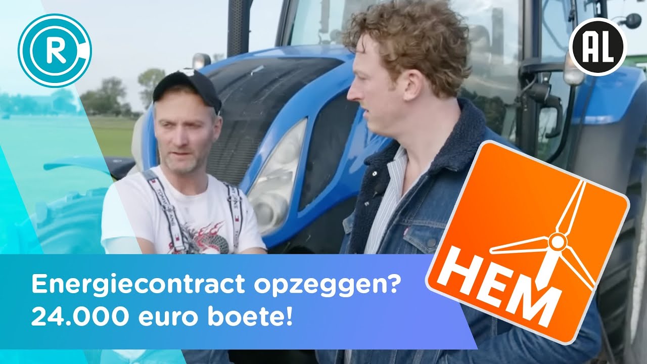 Opzegboete van 24.000 euro bij energiecontract