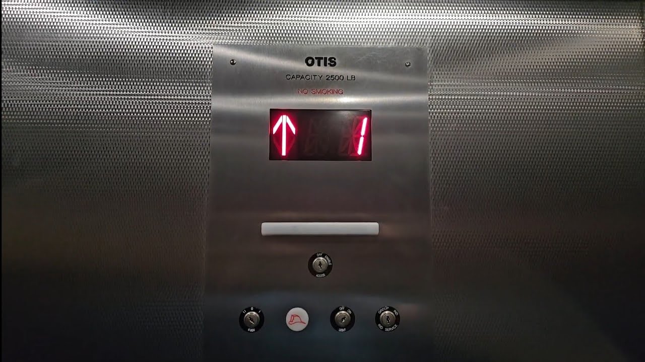 Otis Hydraulic Elevator @ Epcot Monorail Station - Disney's Epcot - Bay Lake, FL