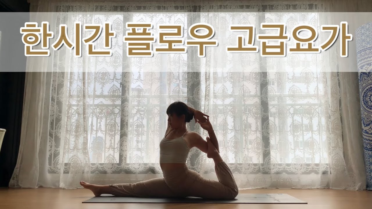 [서리요가#270] 잔잔하고 깊게  한시간 하타요가 플로우 / 중급수련, 고급수련
