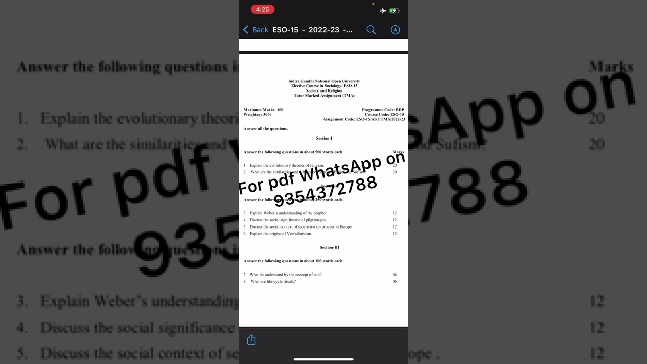 ESO 15 ENGLISH MEDIUM SOLVED ASSIGNMENT 2022-23 FOR PDF WHATSAPP ON 9354372788