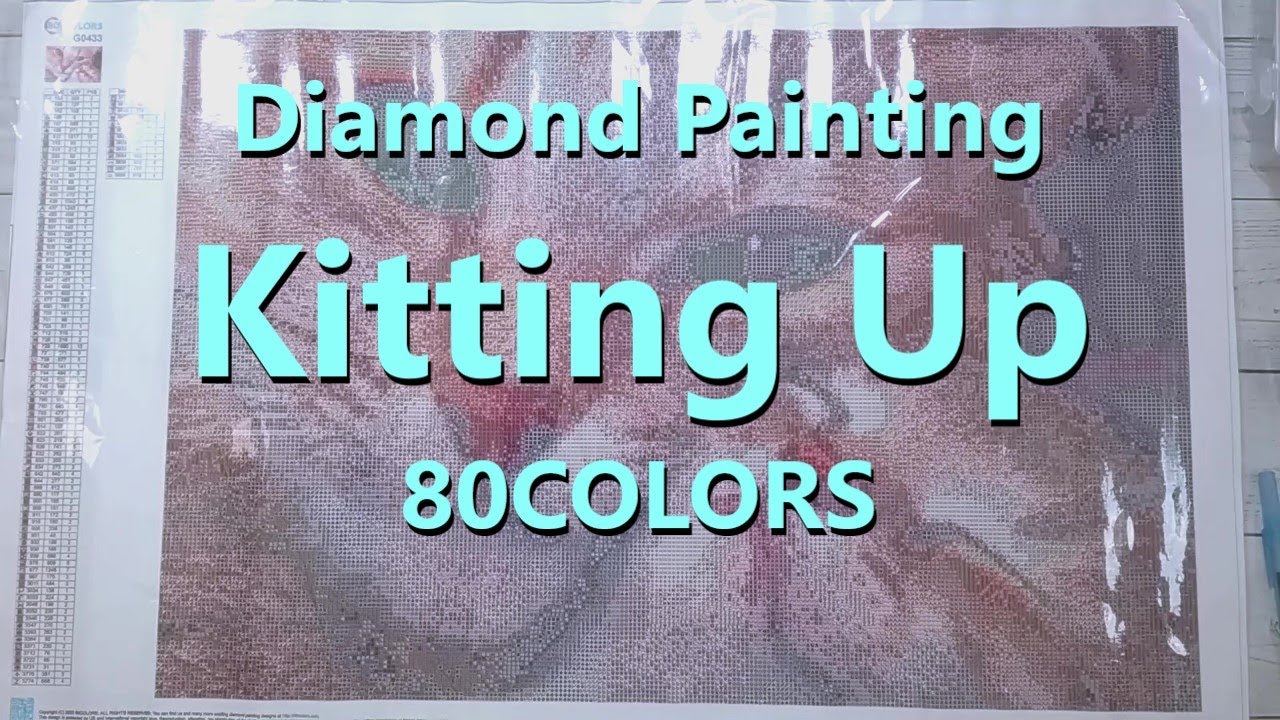 Diamond Painting Kitting Up - 80COLORS