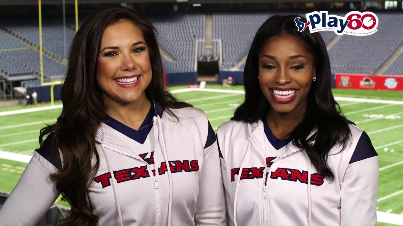 Play 60® with the Houston Texans Cheerleaders