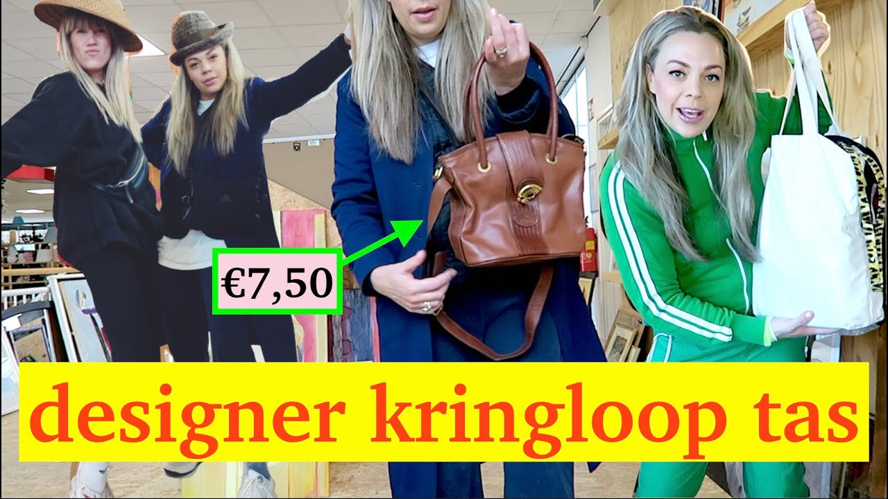 DESIGNER tas gekocht in KRINGLOOP in Heemskerk - VINTAGE SHOPLOG