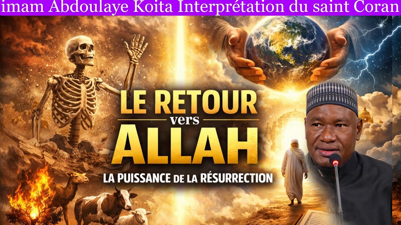 Tafsir Sourate Yassine par imam Abdoulaye Koita,la foi en la résurrection, à la soumission en Allah