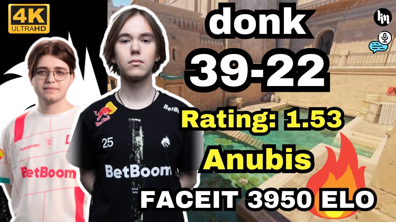 donk (39-22) w/Magnojez (Anubis) | Feb 24, 2025 | CS2 POV/DEMO