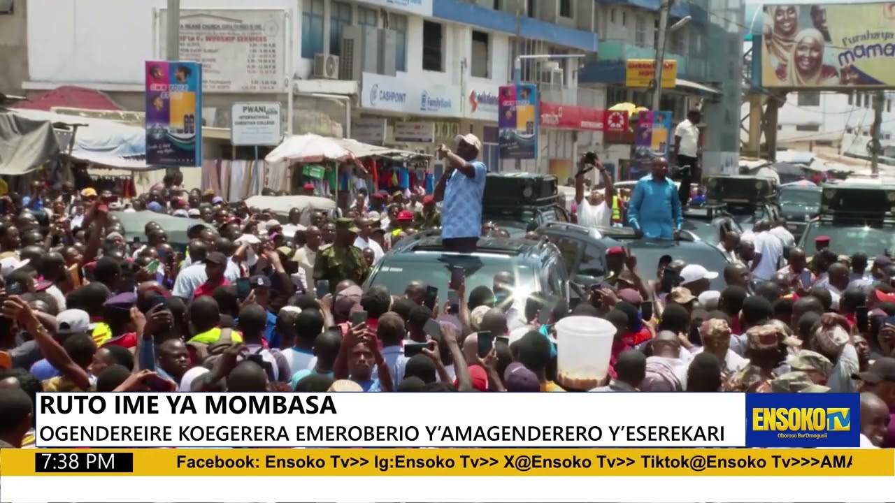 RUTO IME YA MOMBASA