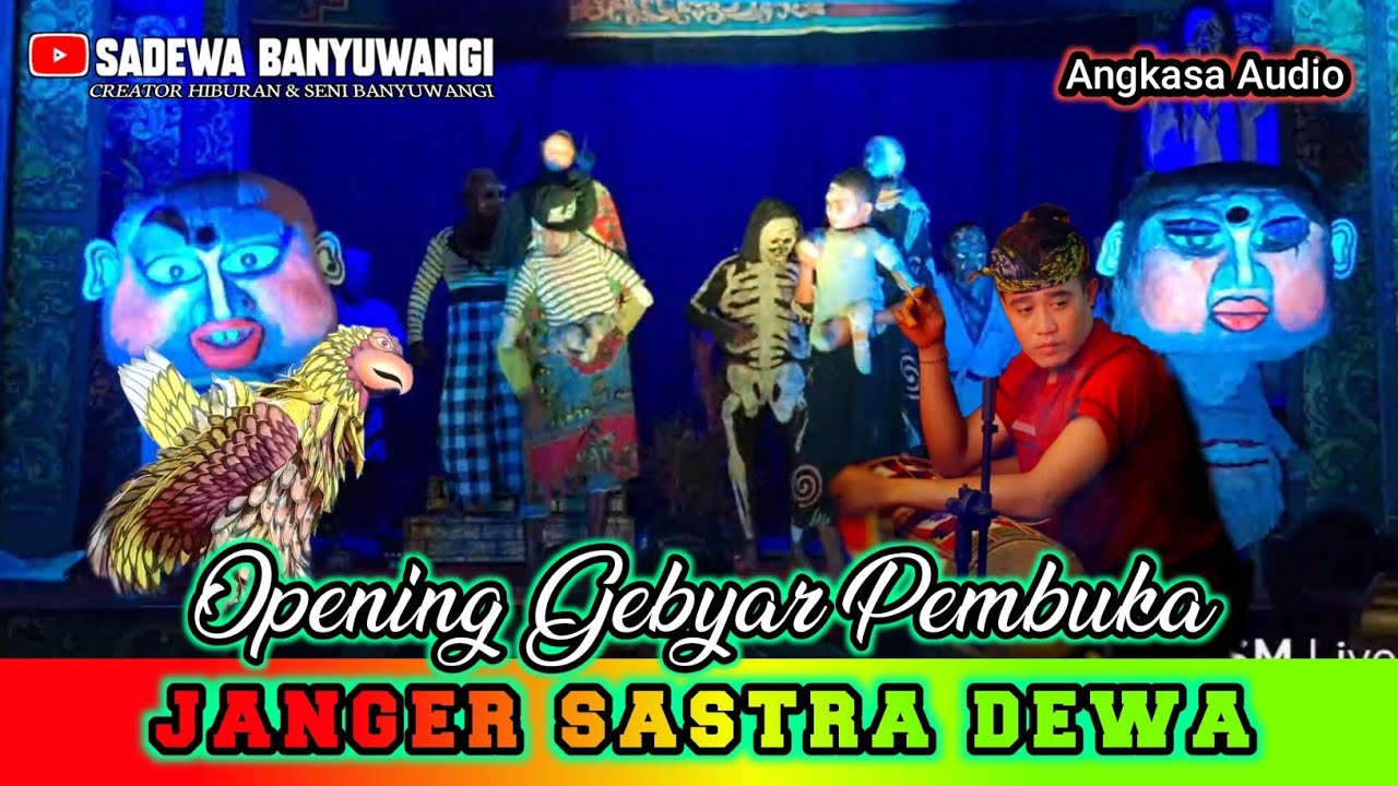 OPENING 🇲🇨 GEBYAR JOGET HANTU JANGER SASTRA DEWA || Live Kedayunan Kabat Suport By Angkasa Audio