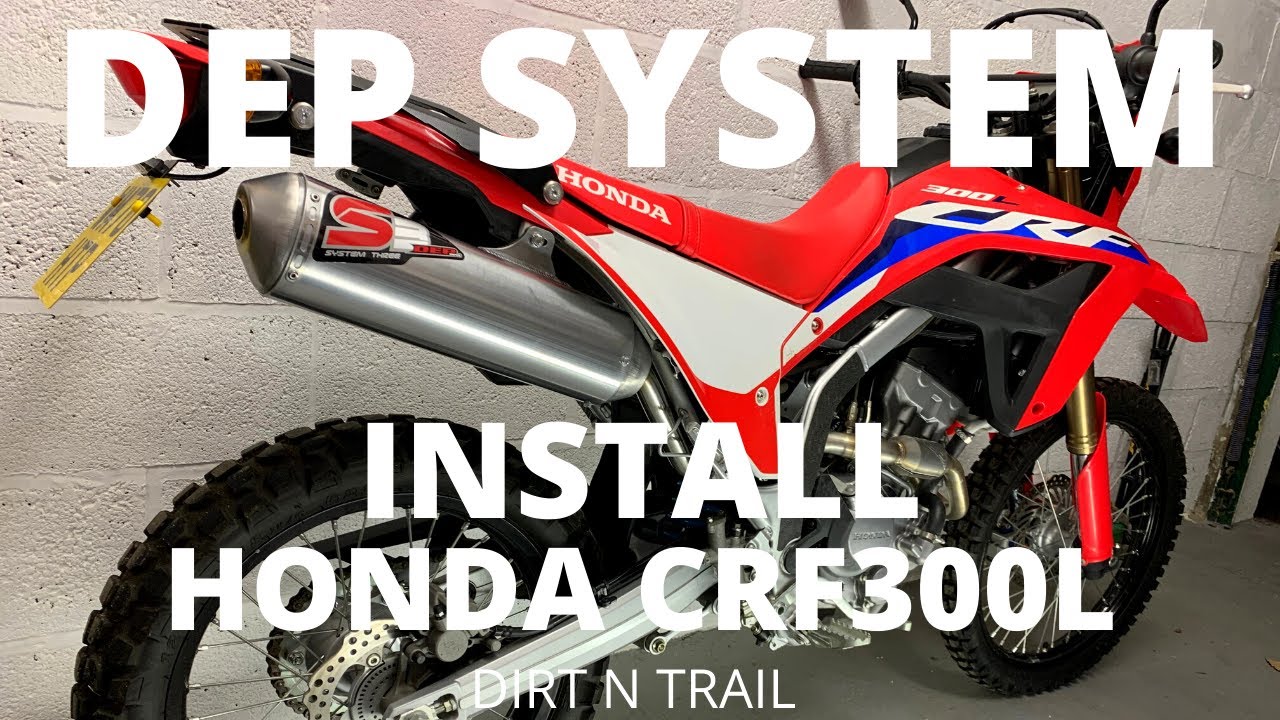 DEP EXHAUST FULL SYSTEM INSTALL HONDA CRF300L 2
