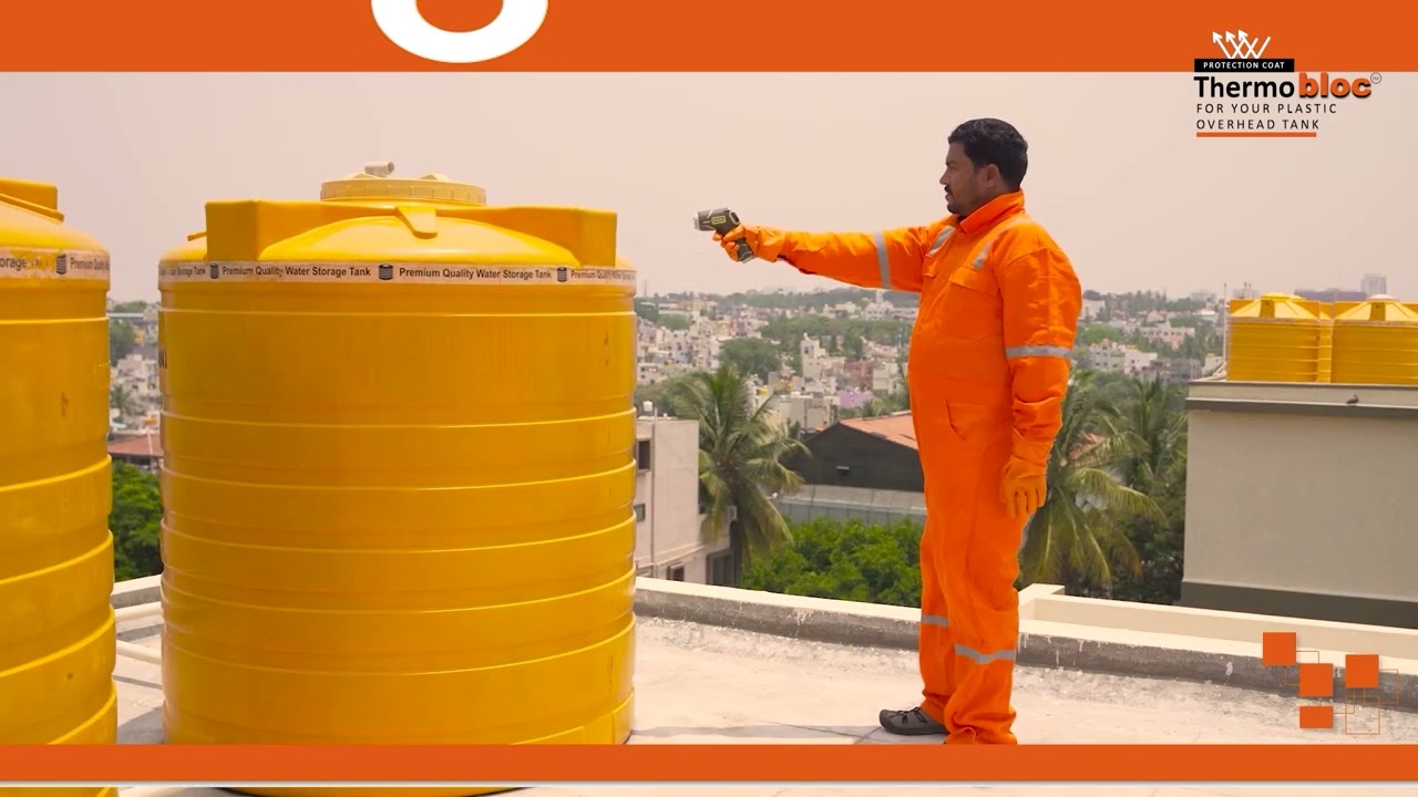 Thermobloc&trade; - Thermal Coat for your plastic overhead tank: English