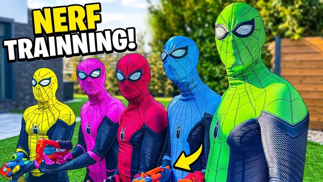 TOP 5 BEST WORLDWIDE SPIDER-MAN ESCAPING ANGRY MOM! (Best Of Compilation by Grisha Garaz)
