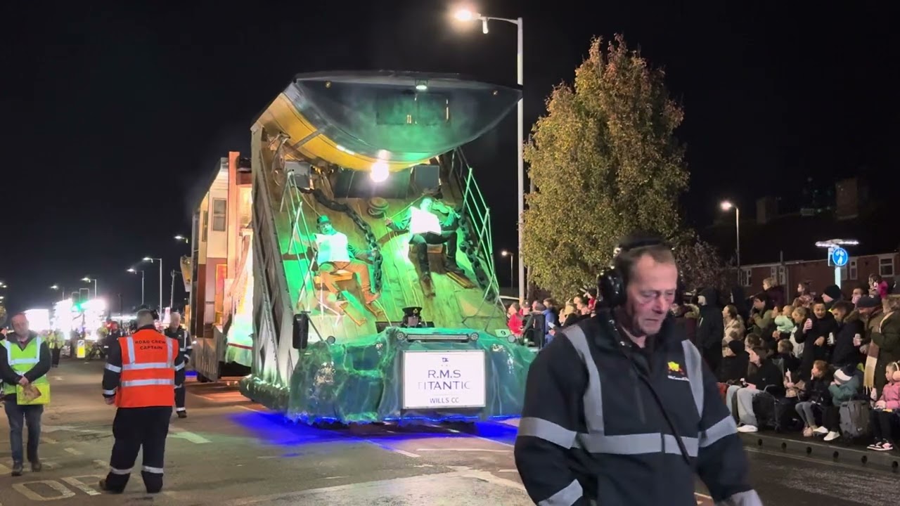 Bridgwater Carnival 2025 - Wills CC RMS Titanic