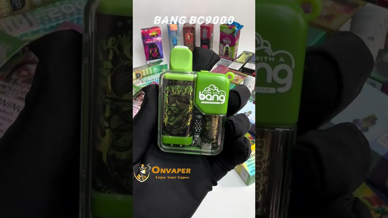 Bang BC9000 Disposable Vape #puffs #disposablevapepen #vapelife #onvaper