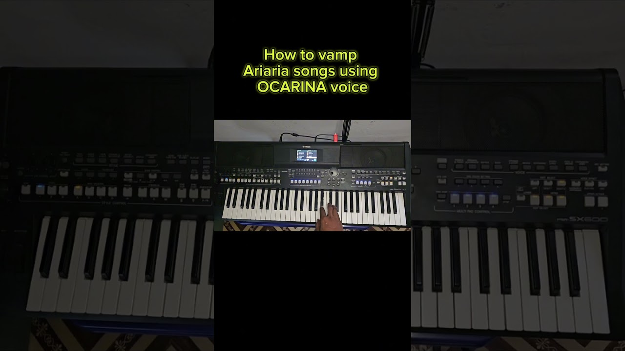 VAMPING your local music using Ocarina tutorial  #pianolession #onlinepianotutorials