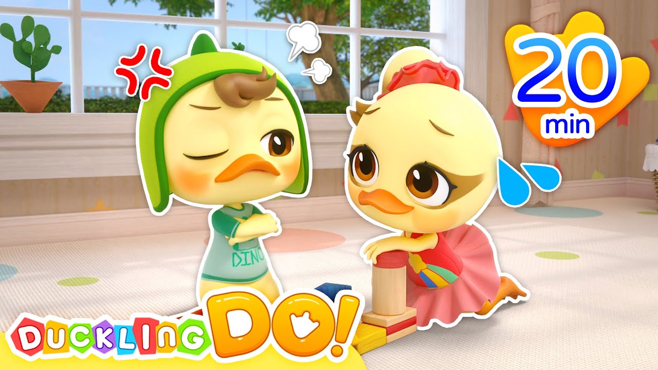 ❤️‍🩹🥹Sorry and Thank you song💝😆 + More✨| Nursery Rhymes & Kids Song | Duck Video For Babies