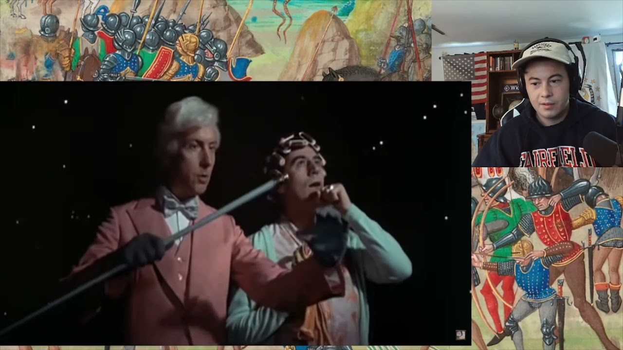 American Reacts Galaxy Song - Monty Python's The Meaning of Life