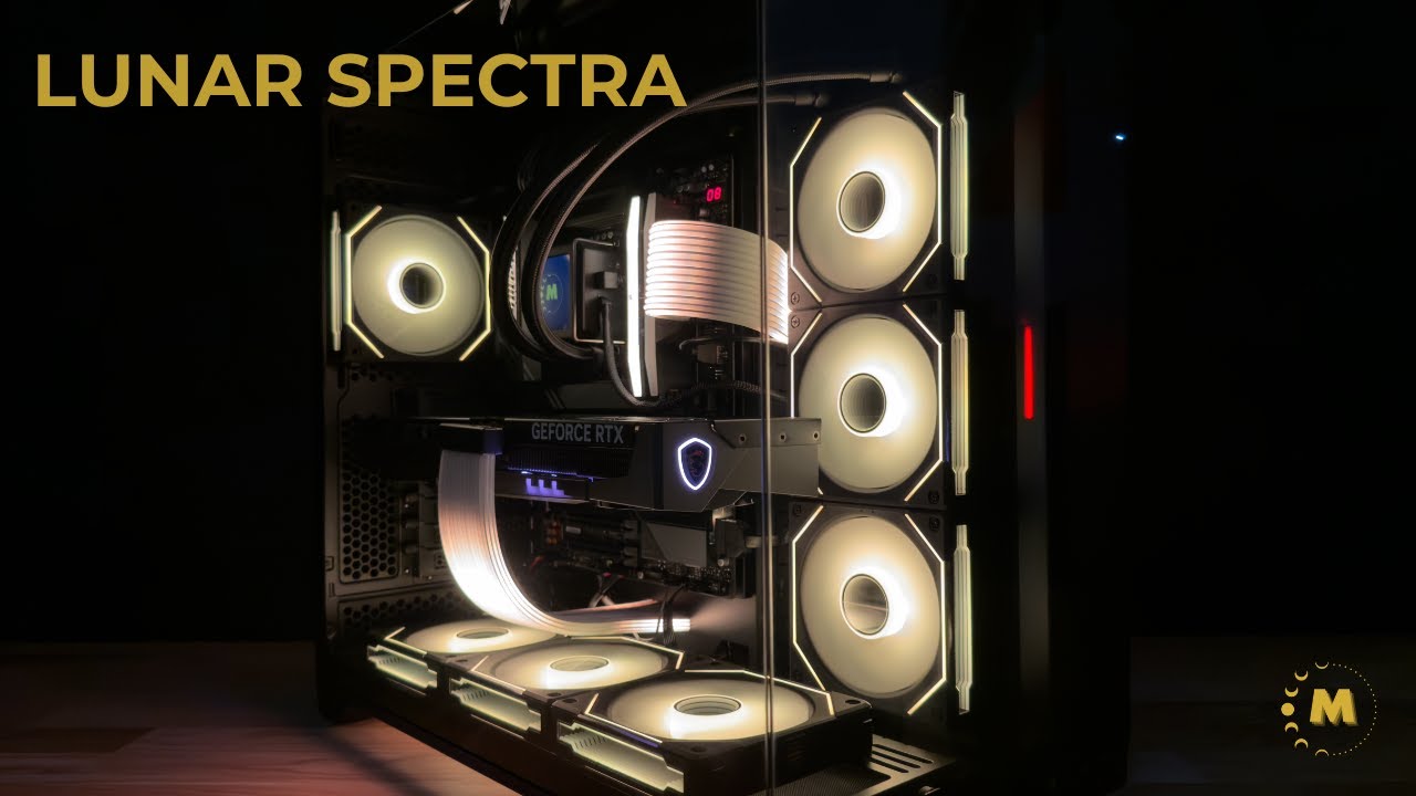 Building the Lunar Spectra | RTX 5070 Ti & AMD Ryzen 9 9900X3D Custom Gaming PC