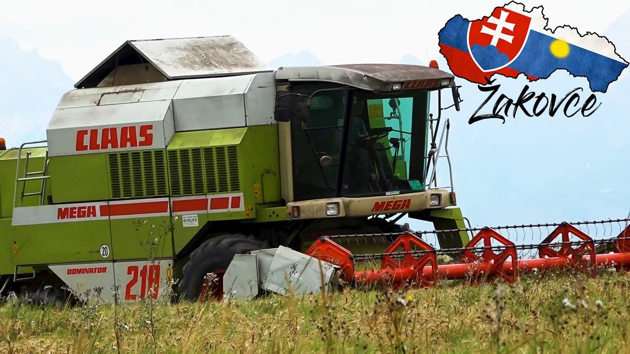 Kombajn TOUR #2  [ Žakovce Slovakia ] CLAAS MEGA, CLAAS LEXION