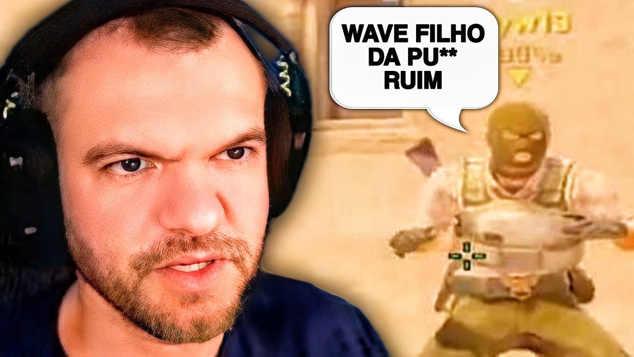 WAVEIGL DEU RAGE APÓS SER HUMILHADO PELOS HATERS NA LIVE