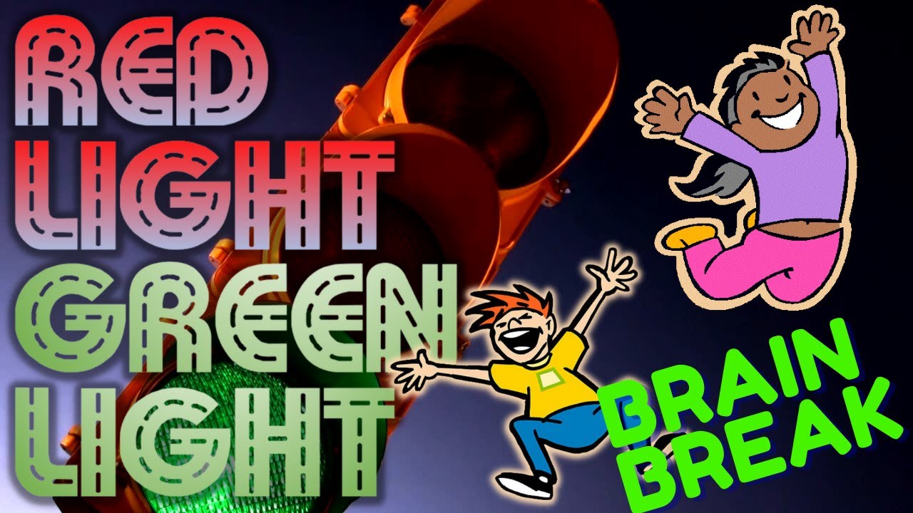 RED LIGHT GREEN LIGHT: EXERCISE BRAIN BREAK | JUST DANCE AND MOVE | KIDS VIDEOS FOR KIDS
