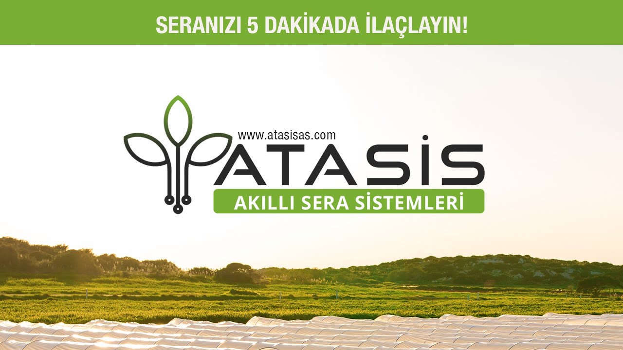 Atasis AŞ | Tanıtım Filmi | Sera İlaçlamada Patentli Sistem