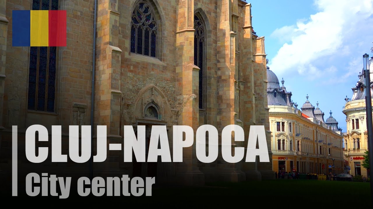 City center: Piața Unirii, St. Michael's Church, Matthias Rex | Cluj-Napoca | Romania 🇷🇴