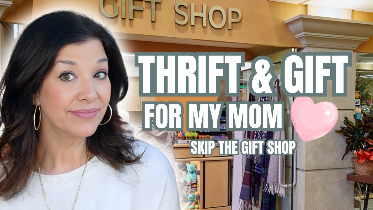 I Thrifted a Cozy Care Package for My Mom 🩵