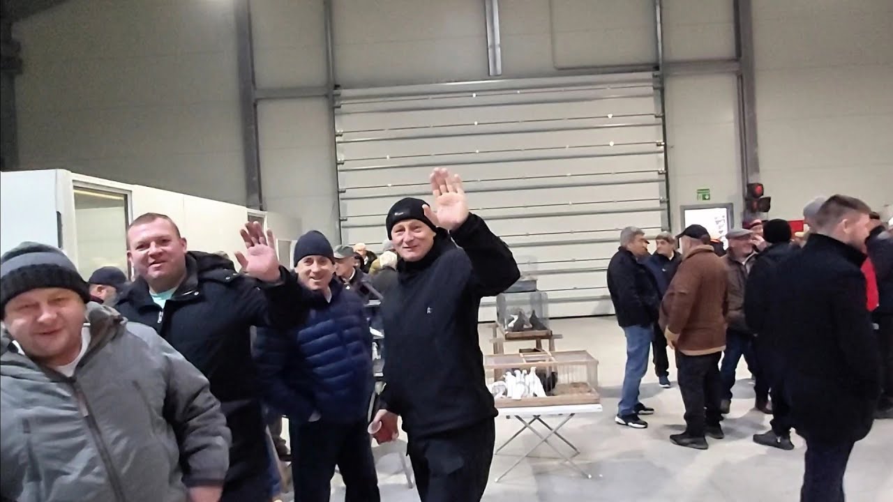 Птичий рынок.Предновогодний.Германия .Город Hamm.28.12.2025г.