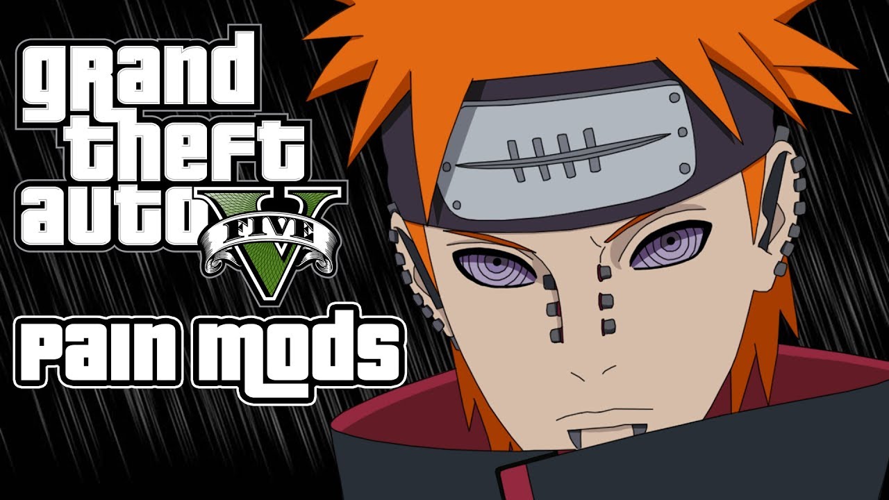 GTA 5 PC MODS | Nagato / Pain MOD | Gameplay