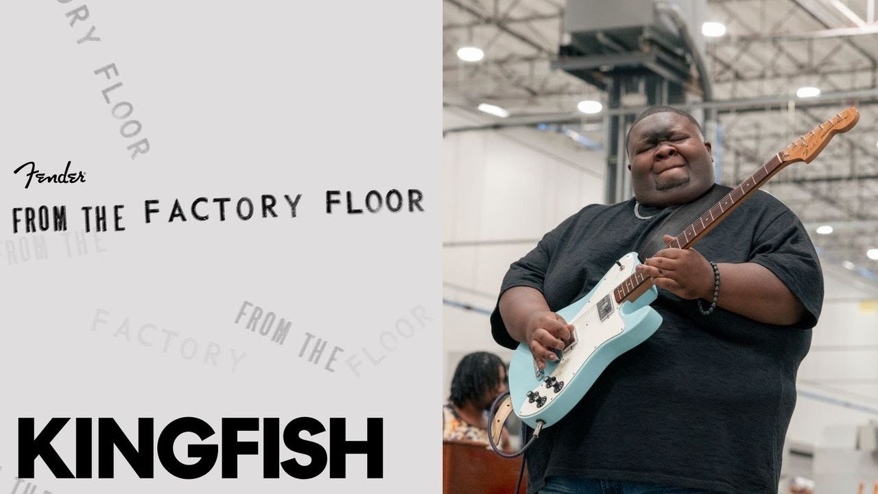 Посмотрите, как Kingfish играет на своей новой гитаре Delta Day Telecaster Deluxe вживую из Facto...