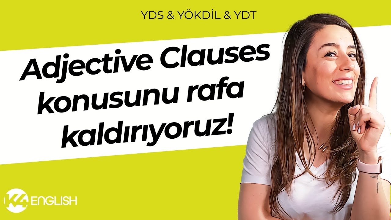 ADJECTIVE CLAUSES SORULARI BU VİDEODA 🚀 YDS, YÖKDİL, YDT İÇİN BOL TAKTİKLİ BİR KONU