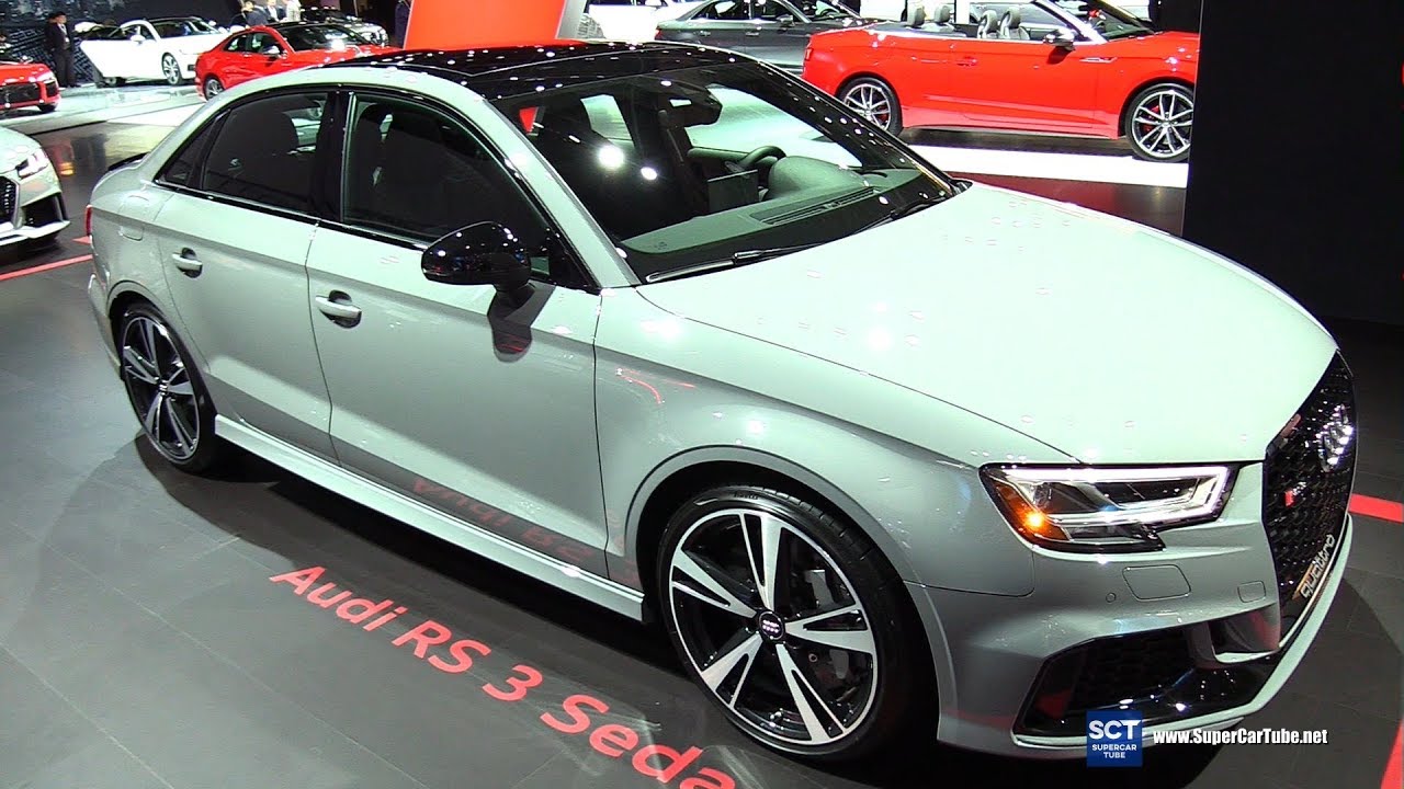 2018 Audi RS 3 Sedan - Exterior Interior Walkaround - 2018 Detroit Auto Show