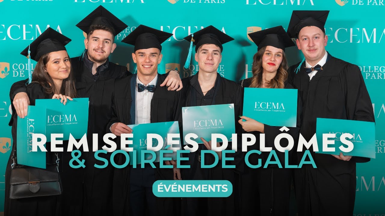 REMISE DES DIPLÔMES ET GALA ECEMA 2024