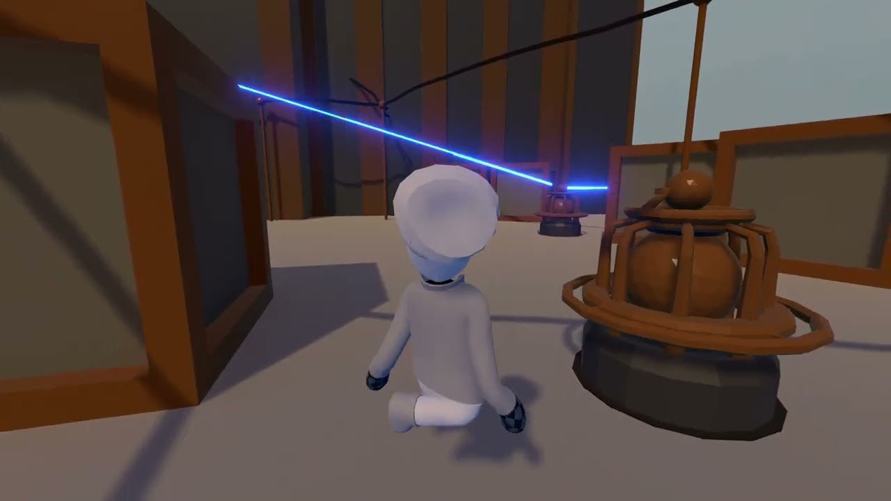 Human Fall Flat whith my friend