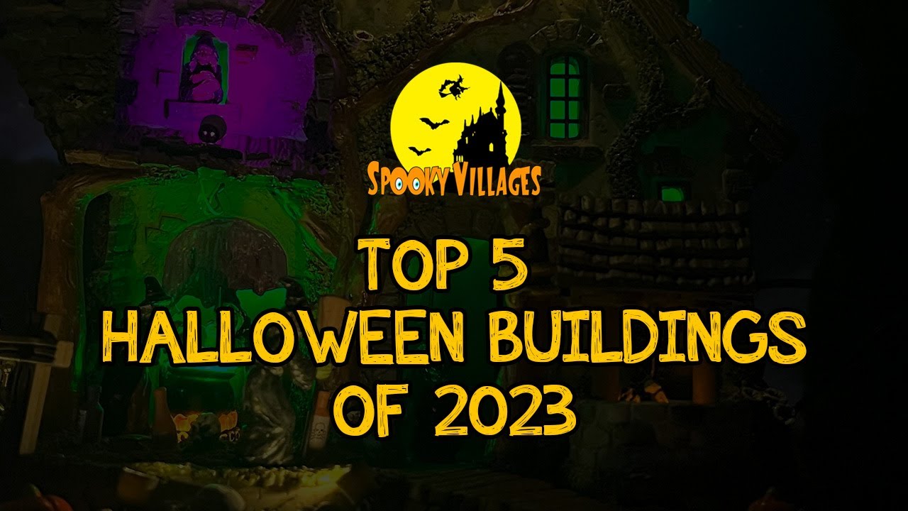 Top 5 Halloween Village Buildings of 2023 - Lemax Spooky Town / Department 56 Halloween