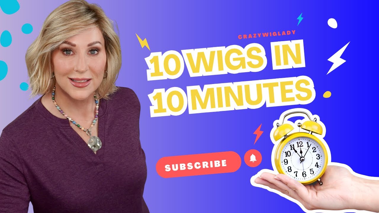 10 WIGS IN 10 MINUTES❗️ELLEN WILLE❗️10 Different WIGS❗️Your NEW Summer WIG Is Waiting❗️