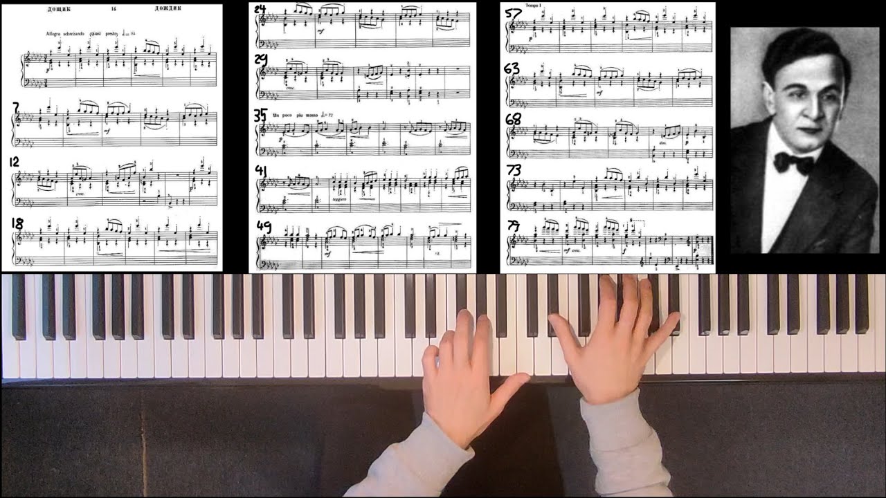 Kosenko - Little Rain - Lesson / Tutorial
