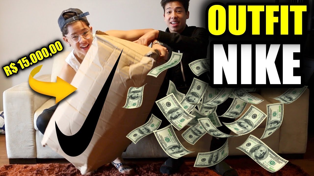 OUTFIT DE R$15.000 DA NIKE!!!