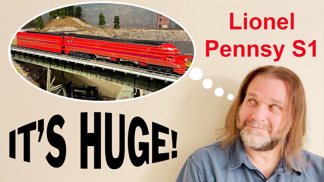 Любите Big Steam? Попробуйте Lionel Pennsy S1!
