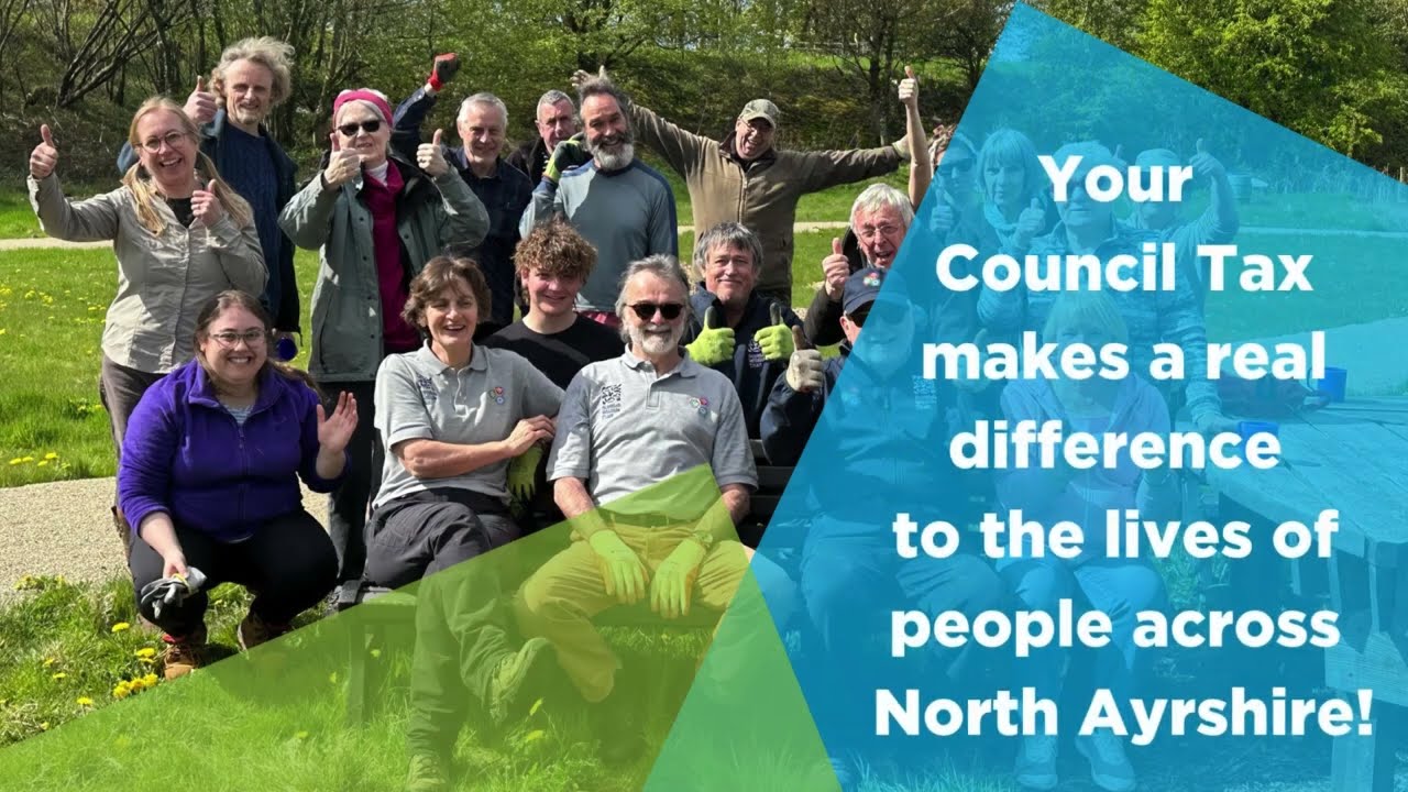 What services does Council tax support? | North Ayrshire Council Budget