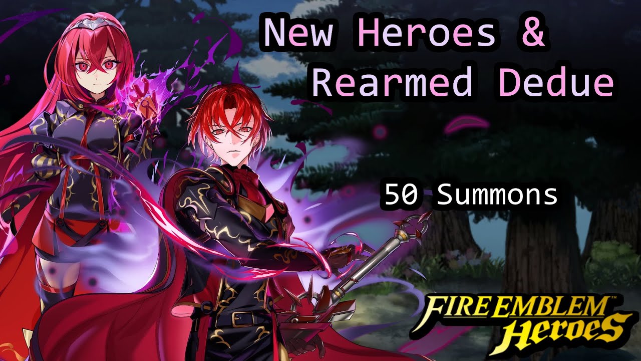Fire Emblem Heroes - New Heroes and Rearmed Dedue Banner Summons