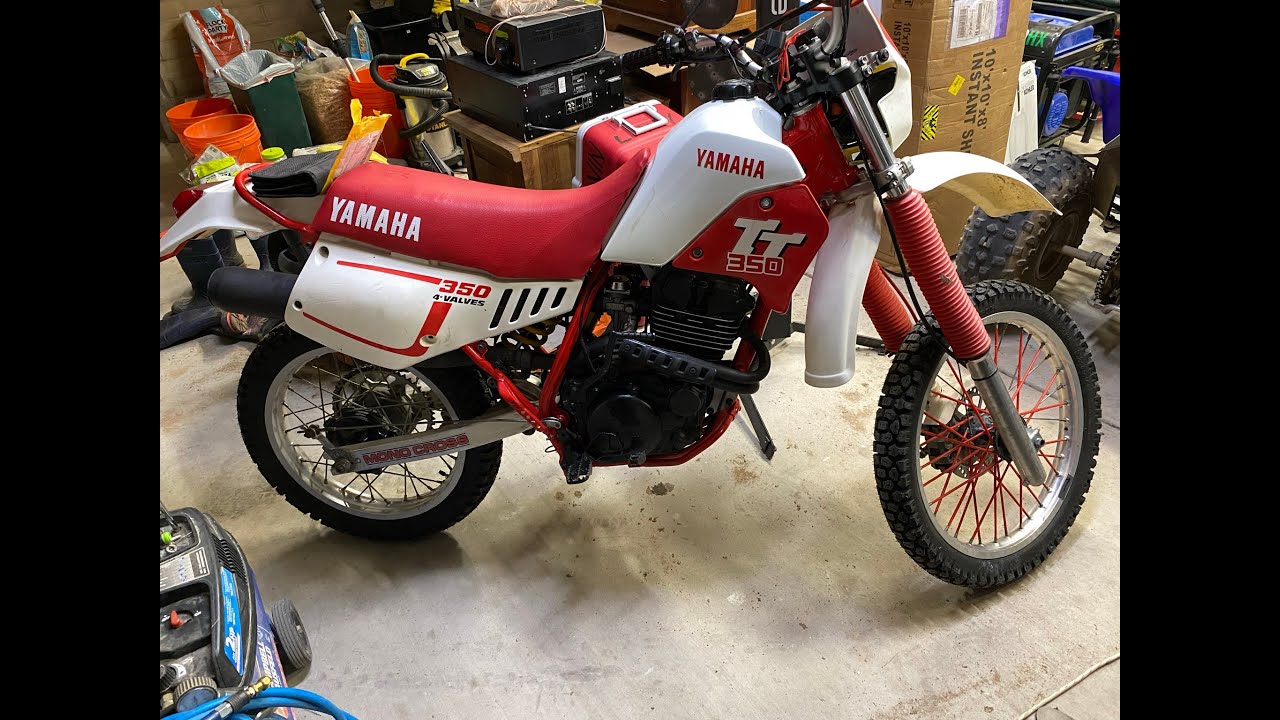 1987 Yamaha TT350 Carburetor Rebuild and Sonic Parts Cleaning