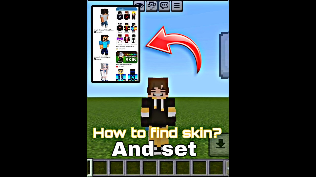 How to set skin your game characters in Minecraft full explanation in Tamil #skin#minecraftkimchange