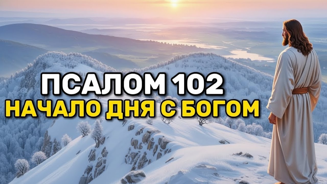 УТРЕННЯЯ МОЛИТВА: Псалом 102. Господь ИСЦЕЛИТ твои раны и ОБНОВИТ силы! Слушай это прямо сейчас